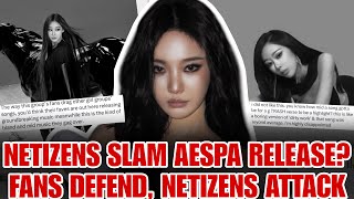 Aespa Hit With Harsh Reactions Over New Pre - Release Song “Wda”