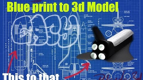 Blender Timelapse - Nasa Spaceshuttle (Not a detailed model)