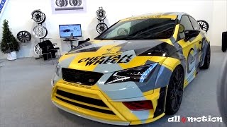 SEAT LEON 5F CUPRA WIDEBODY JE DESIGN CARMOUFLAGE @ Tuningworld 2015(, 2016-01-14T11:10:26.000Z)