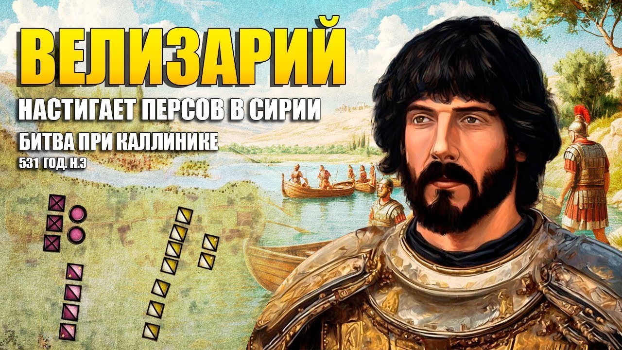 Битва при Каллинике, 531 г  н э  ⚔️ Велисарий настигает персов в Сирии ⚔️
