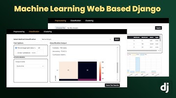 Machine Learning Web Based With Django (Classification & Clustering)