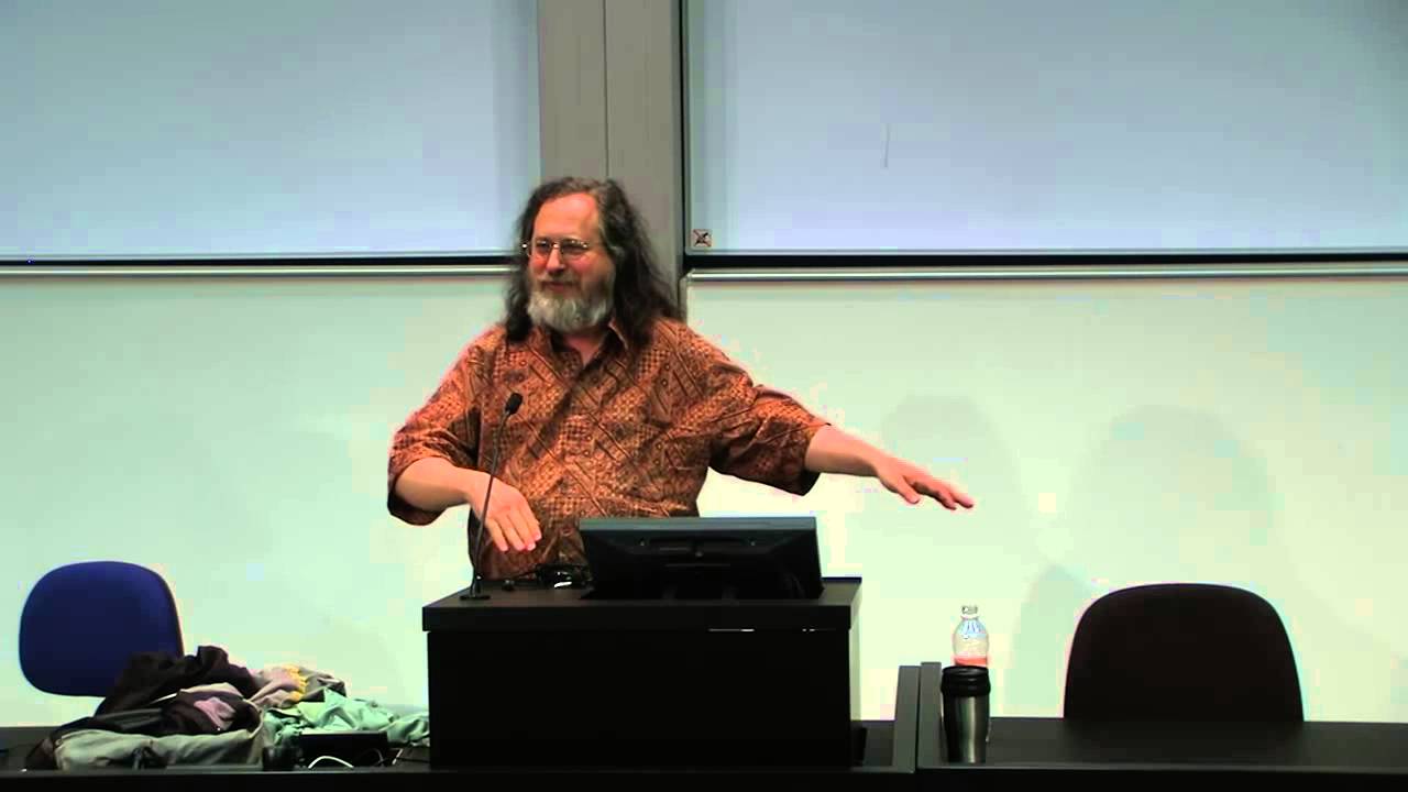 Richard Stallman: Copyright vs. Community