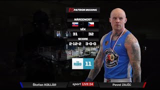 Pavel ZAJÍC vs. Štefan KOLLÁR | The Ring 11 Olomouc | Patron Boxing