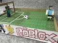 Minecraft vs Roblox. Soccer. Cardboard game. DIY