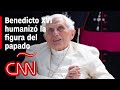 El papa emérito Benedicto XVI marca un estilo de gobierno en el Vaticano