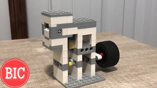 How to build a compact LEGO vacuum engine | easy to build | full tutorial