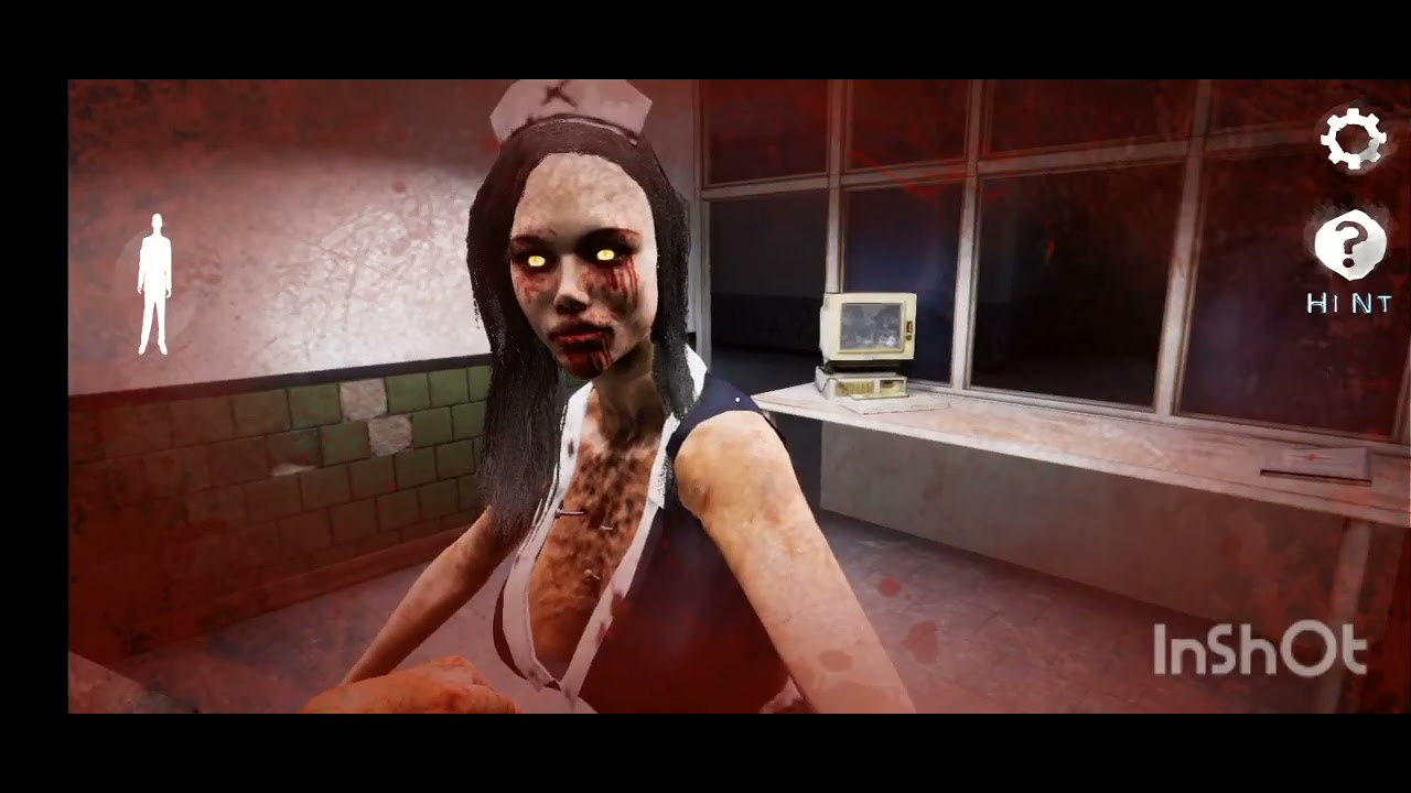 scary hospital 2 escape horror evil nurse jump scare and game over scene