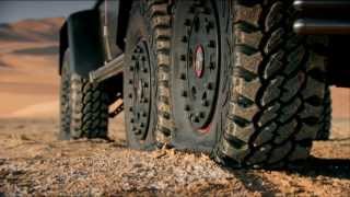 Top Gear - The 6-wheeled Mercedes-Benz G63's Self-Inflating Tires