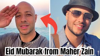 Maher Zain Wishing Eid Mubarak To Everyone ️️