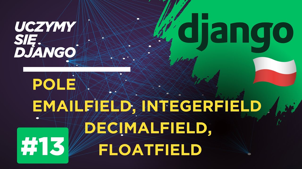 Właściwości pola EmailField, IntegerField, DecimalField i FloatField w 