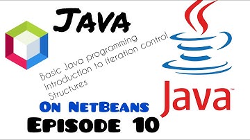 Episode10: Introduction to Iteration Control Structures and how For-loop is used with arrays. #java