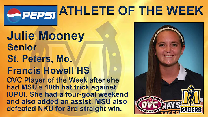 Pepsi Athlete of the Week Julie Mooney