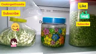 Green peas/Matar store for 4/5 Month in Frazier storage recipe by savita Agarwal