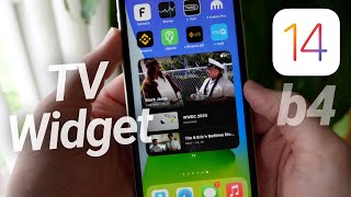 iOS 14 Beta 4 Features & Changes! New TV Widget & More