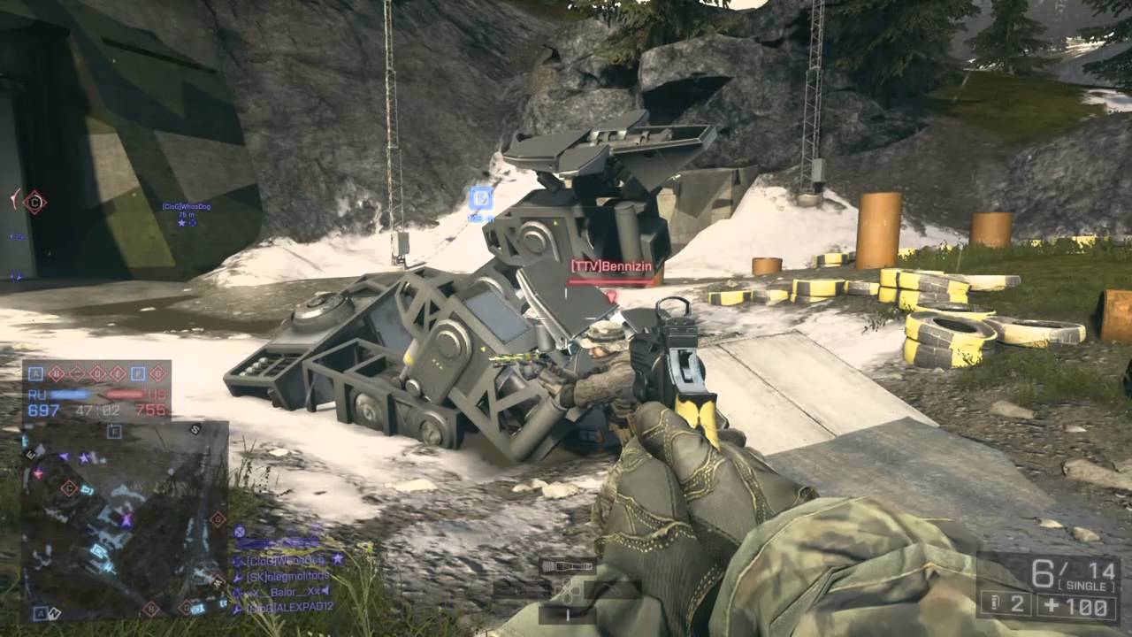 Battlefield 4 aim assist is very strong PS4