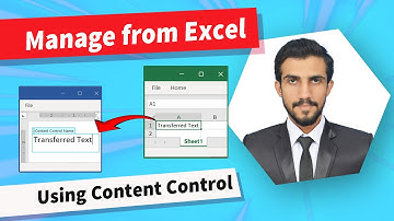 Control Word document from Excel using Content Controls and VBA Macro