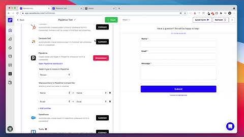 NativeForms / Pipedrive - Integration Preview