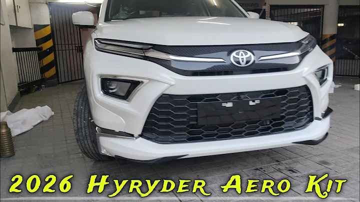 Toyota Hyryder Sports Kit 2026 !! New Sporty Look of Hyryder Base Model through this Aero Kit