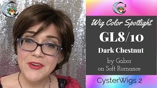 CysterWigs Color Spotlight: GL8/10 (Dark Chestnut) by Gabor (on Soft Romance) screenshot 1