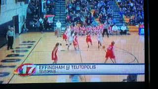 Highlight of State Ranked (Effingham Lady Hearts) @ (State Ranked- Teutopolis Lady Shoes)
