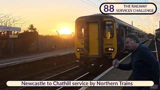 Newcastle to Chathill Northern Railway service