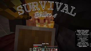 NETHER BİZİ BİTİRDİN!! -Minecraft Survival/4