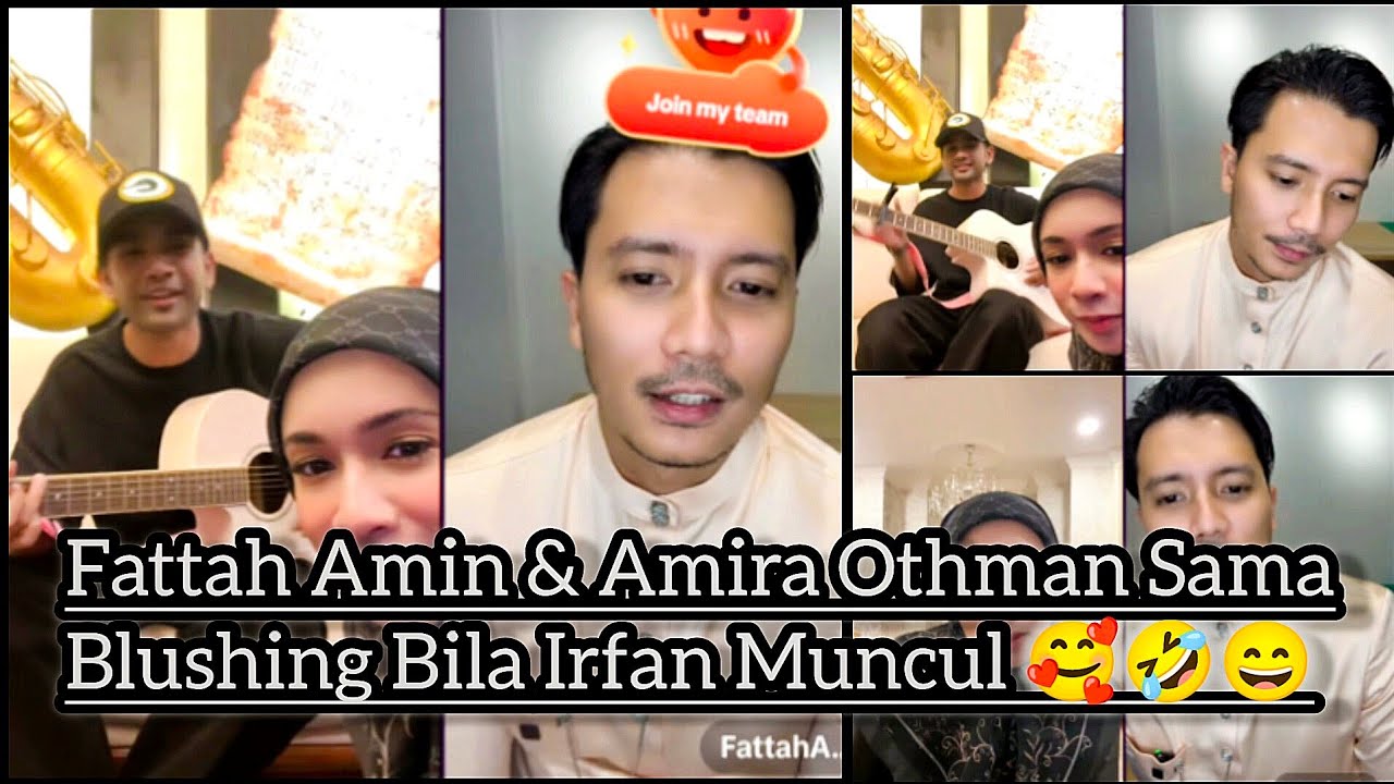 Fattah Amin & Amira Othman Live Sama-Sama Blushing Bila Ada Irfan