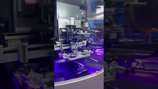 Full Servo Bottle Screen Printing Machine #bottlepainting #hotstamping #