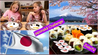 Challenge ZuzuTV - OCHUTNÁVÁME JAPONSKÉ JÍDLO!