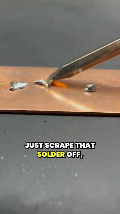 #1 Soldering Mistake #soldering #solderpaste #electronics