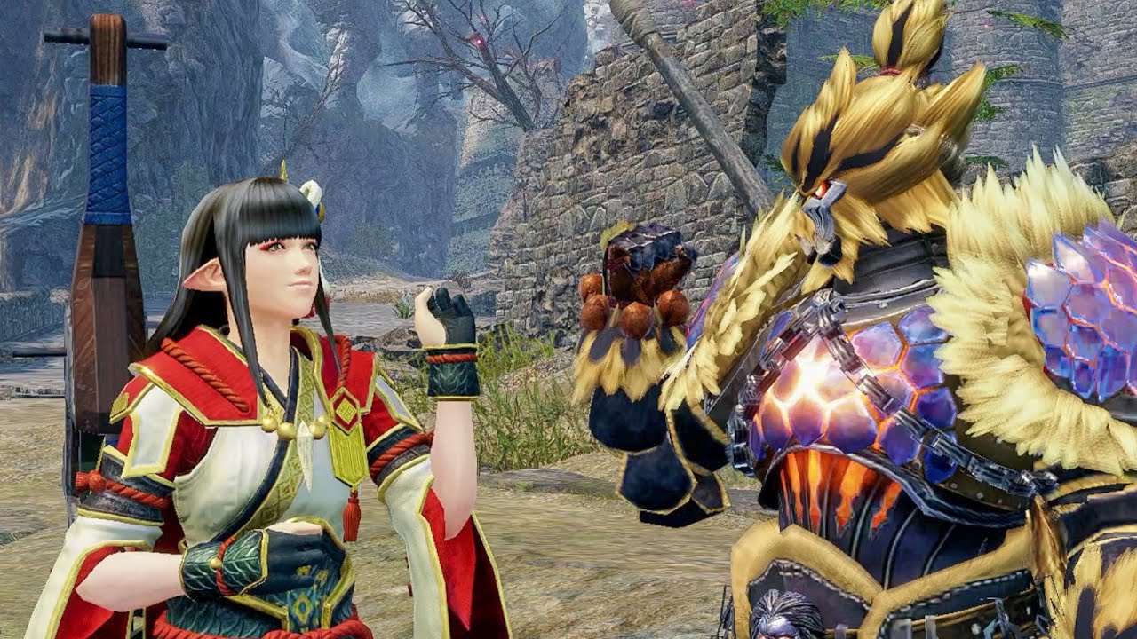 Monster Hunter Rise Sunbreak My New Long Sword Build Wind Mantle