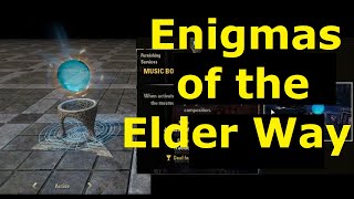 ESO MUSIC BOX! - Enigmas of the Elder Way (Housing Furnishing) Elder Scrolls Online Soundtrack
