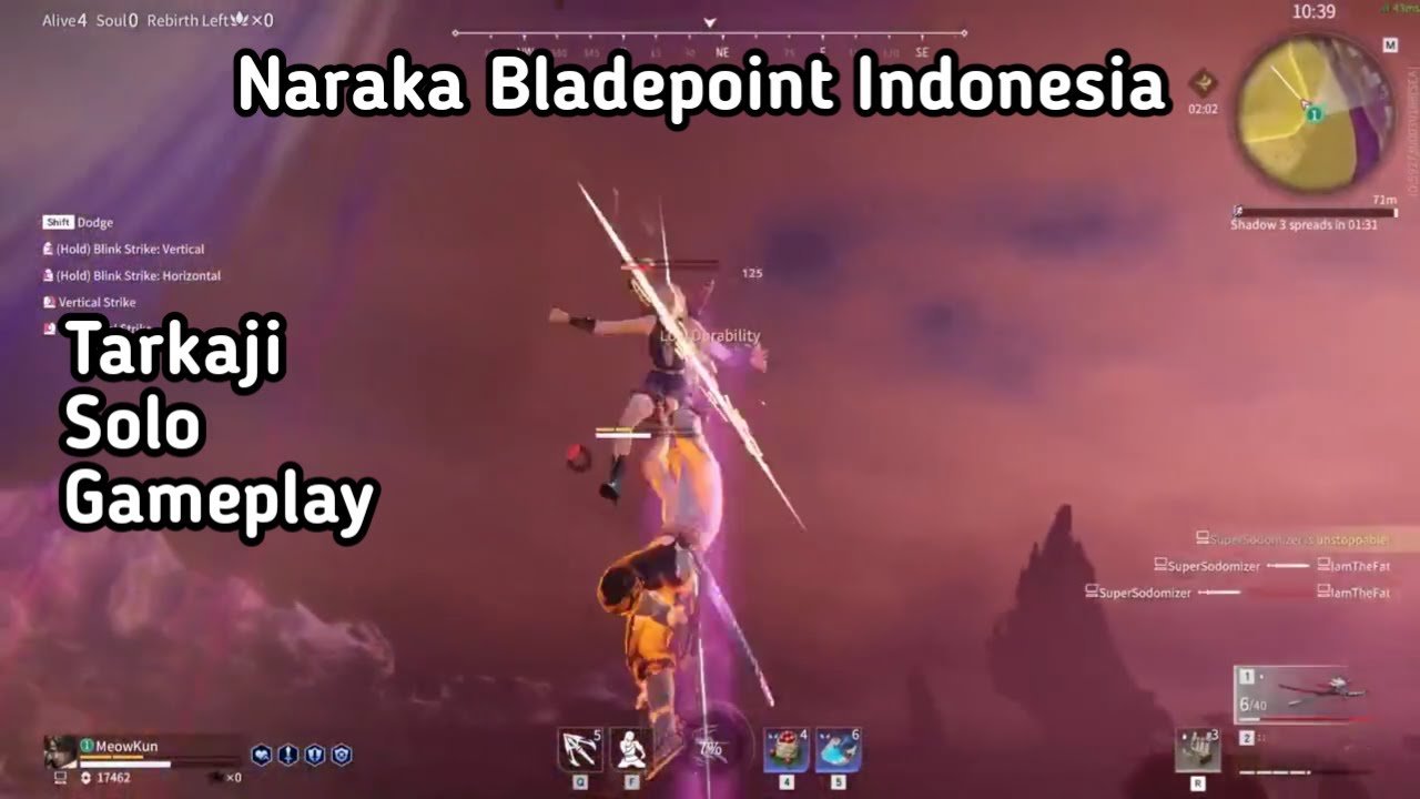 Tarkaji Gameplay Solo | Part 1 | Naraka Bladepoint Indonesia - YouTube