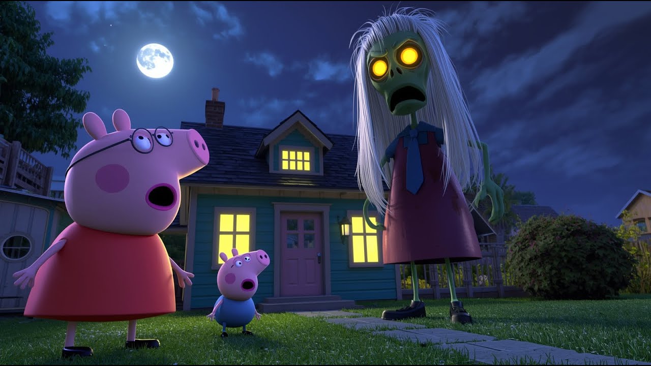 Peppa Pig Zombie Apocalypse | Peppa Pig vs Granny Horror | Funny Kids Animation Explained