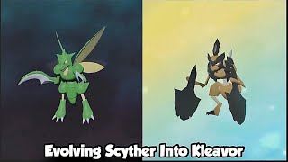 Evolving Scyther Into Kleavor - Pokemon Legends: Arceus