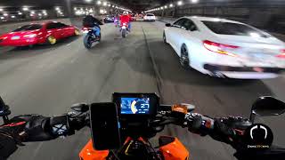 Vlog || 37 En Camino a Time Square NYC En Duke390 Con El Corillo Duke390 mt03 xsr900 z400