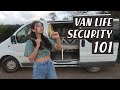 12 Essential Security Tips for Van Lifers & My Personal Experiences Shared