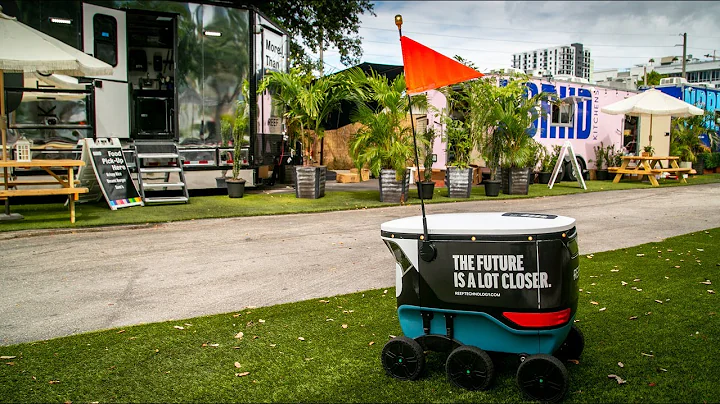 This robot will deliver your dinner in downtown Miami
