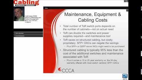 Structured Cabling vs. Top of Rack in the Data Center