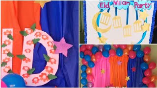 Diy Eid Decoration Ideas|Eid Party Decoration ideapartydecorationideas @meartandcraft5042