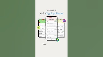 You Can Rest Easy with Evite SignUp Sheets