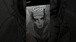 Drawing Naruto from Naruto Noob VS Pro VS God anime art shorts