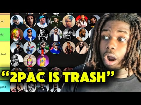 I Ranked Every Rapper From Legend To Trash.. - YouTube