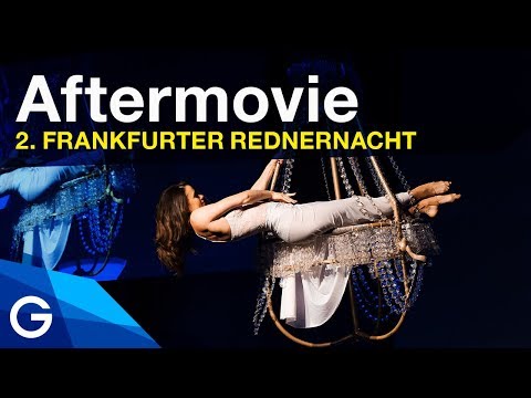 2. FRANKFURTER Rednernacht // Aftermovie