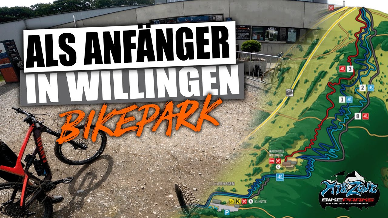 Als Anfänger im Bikepark Willingen - Mountainbike Strecken Übersicht Saison  Start 2022 - YouTube