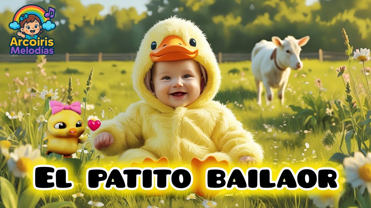 🎵 El Patito Bailaor Canción Infantil Original 🐤💃 Arcoiris Melodías 