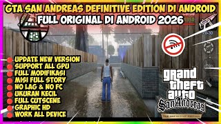 MIRIP PS5! Game Gta San Andreas Definitive Edition Di Android Offline Grafik HD