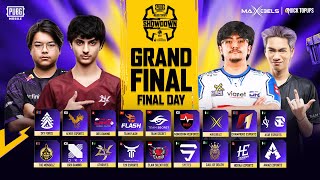 2026 PUBG MOBILE QUICKTOPUPS SHOWDOWN  | GRAND FINALS DAY - 3 | Ft. #FL #4T #DRX #NS #HORAA #DRS #TS