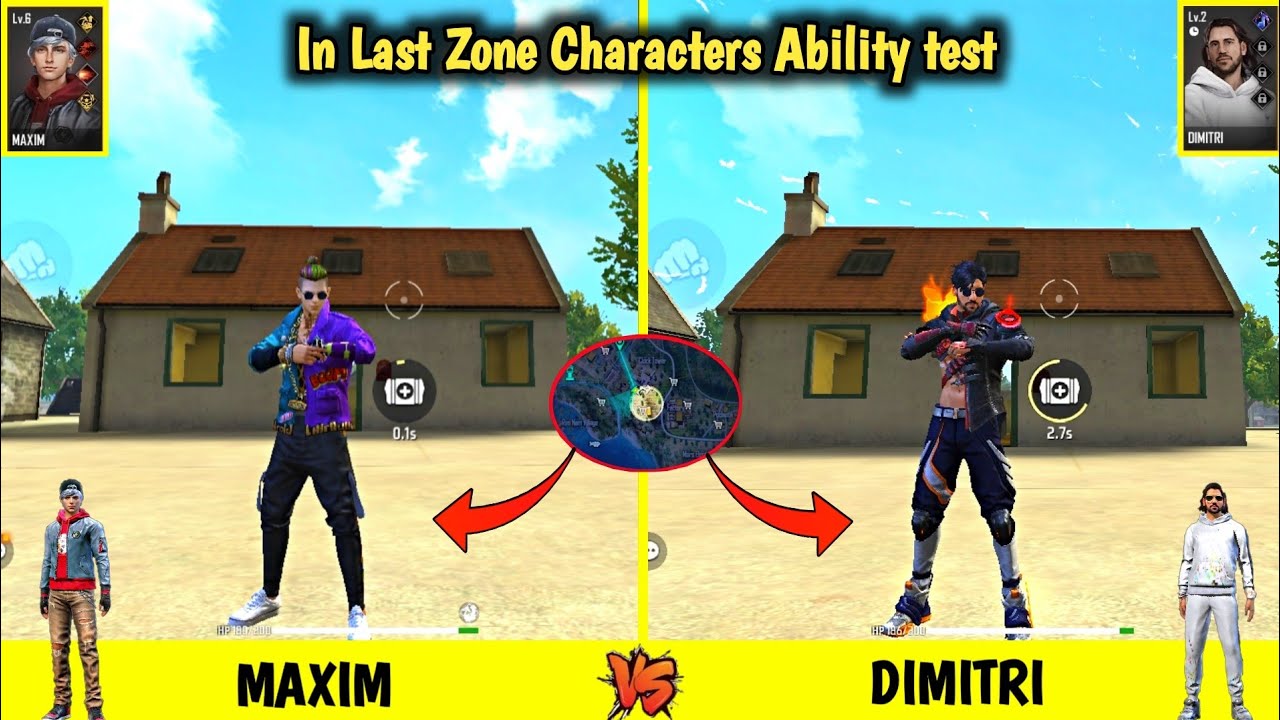 MAXIM VS DIMITRI IN ZONE TEST FREE FIRE PARA-SAMSUNG,A3,A5,A7,J2,J3,J4,J9,S3,S5,S9,A10,A20,A50