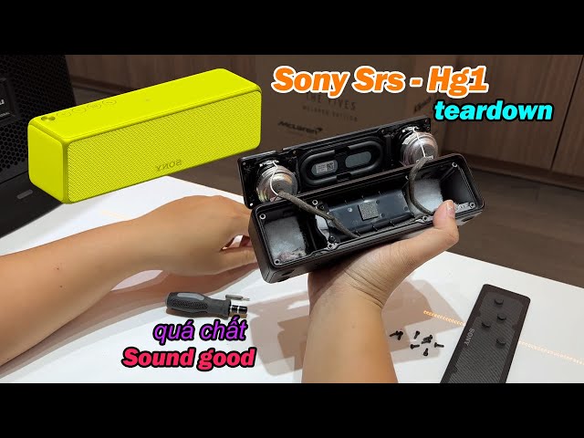 Thử xem nội thất loa xịn Sony HG1 | Vua2hand Teardown